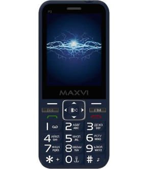 Моб.телефон P3 Maxvi Blue