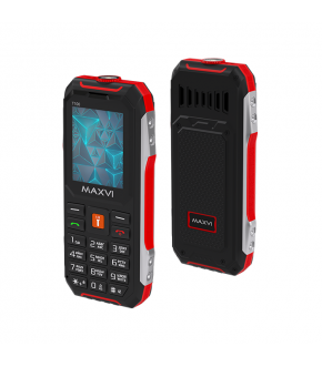 Моб.телефон Maxvi T100 Red