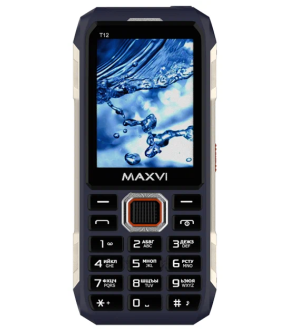 Моб.телефон Maxvi T12 Blue