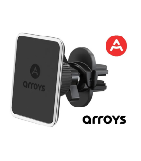 Автодержатель Arroys Vent One black silver