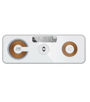 Беспроводное ЗУ TFN SMAgTrio2 32.5W белый (TFN, TFN-QI23)