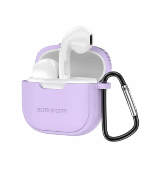 Наушники Bluetooth Borofone BW29 Charm TWS (Taro Purple)