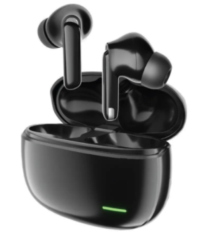Наушники Bluetooth OLMIO TWE-22(ANC+ENC) black