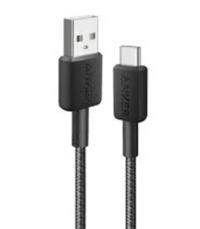 Кабель Anker PowerLine 322 USB-A/Type-C  A81H5 black