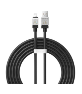 Кабель Baseus CoolPlay Series USB to 8pin 2.4A 2m black