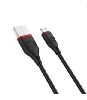 USB кабель Borofone BX17 Micro TPE 1m black