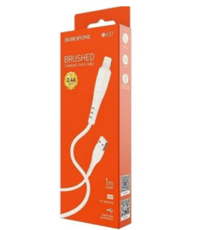 USB кабель Borofone BX37 Micro 1m white