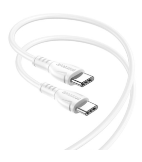 USB кабель Borofone BX51 Type-C to Type-C 1m 3.0A 60W white