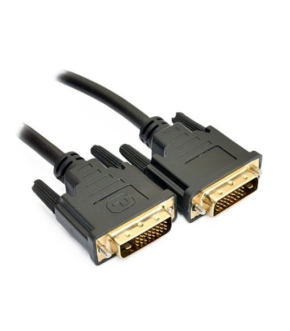 Кабель De Tech DVI D(24+1) M-M 2 ferites 1.8m