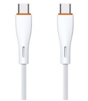 Кабель EOFE CC22 Type-C to Type-C PVC/2M белый