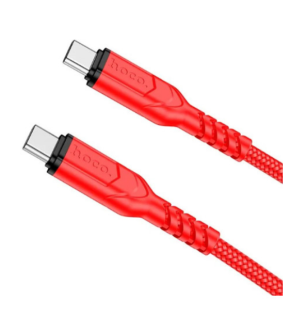 Кабель HOCO X59 Type-C-Type-C  2m 3A 60W red