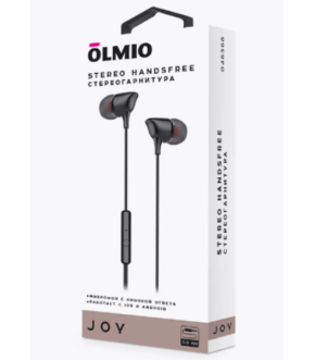 Наушники OLMIO JOY+мик black