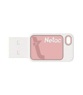 Флэш-драйв Netac 64Gb UA31 2.0 розовый
