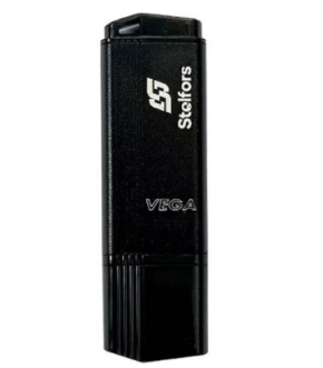 Флэш-драйв Stelfors USB 32GB Vega металл черный