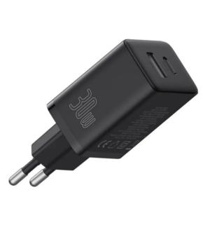 СЗУ Baseus Cube USB-C+A Qick Charger 30W black