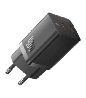 СЗУ Baseus GaN5 Pro USB-C+C Qick Charger 40W black