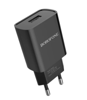 СЗУ Borofone BA20A 1USB 2.1A black