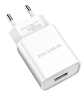 СЗУ Borofone BA20A 1USB 2.1A white