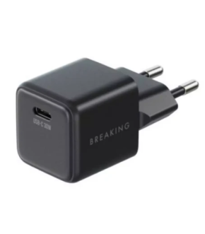 СЗУ Breaking P-12, USB-C, PD 30W, 3A Черный