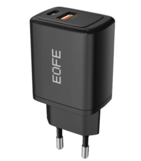 СЗУ EOFE E406 45W 3A Type-C+Type-A черный
