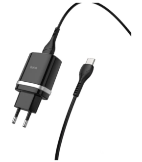 СЗУ HOCO C12Q Type-C QC3.0 1USB black