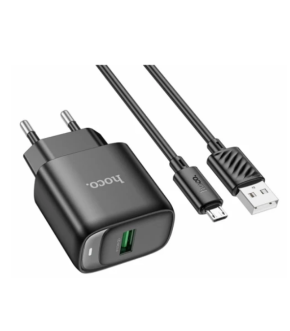 СЗУ HOCO C140A Micro 3.1A 1m black