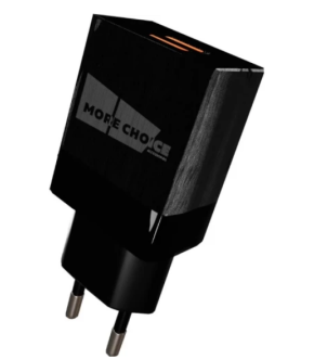 СЗУ More choice NC24a 2USB+Type-C 2.1A black