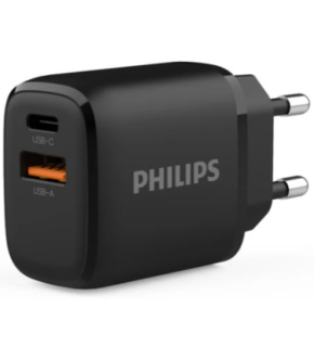 СЗУ Philips PD25W + кабель Type-C черный