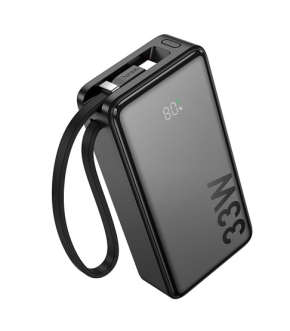 АКБ POWER Bank Hoco Q27A PD33W+cable (10000mAh) black