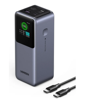 АКБ POWER Bank Ugreen PB721 130W 20000mAh серый