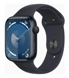 Часы Apple Watch 9 45mm Midnight (MR9A3LL/A) M/L