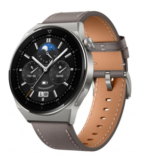 Смарт-часы Huawei Watch GT3 Pro 46 Gray (кожа)