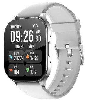 Смарт-часы WiFit IP68 WiWatch S2 silver