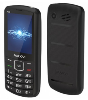 Моб.телефон P33 Maxvi Black