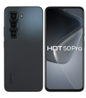 Смартфон Infinix HOT 50 Pro 8/128GB Sleek Black (X6681)