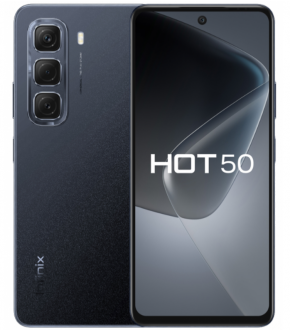 Смартфон Infinix HOT 50 6/256GB Sleek Black (X6882)