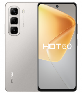 Смартфон Infinix HOT 50 6/256GB Titanium Grey (X6882)