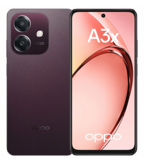 Смартфон OPPO A3x 4/128GB Burgundy