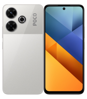 Смартфон Xiaomi Poco M6 8/256GB Silver EU